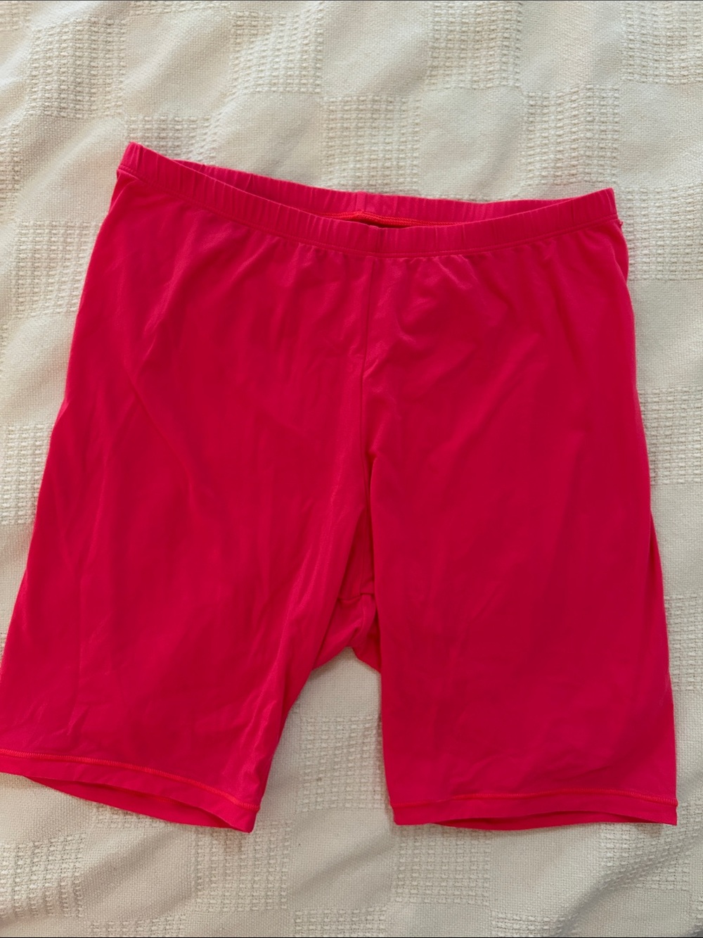SKIMS Women's Neon Pink Bike Shorts
